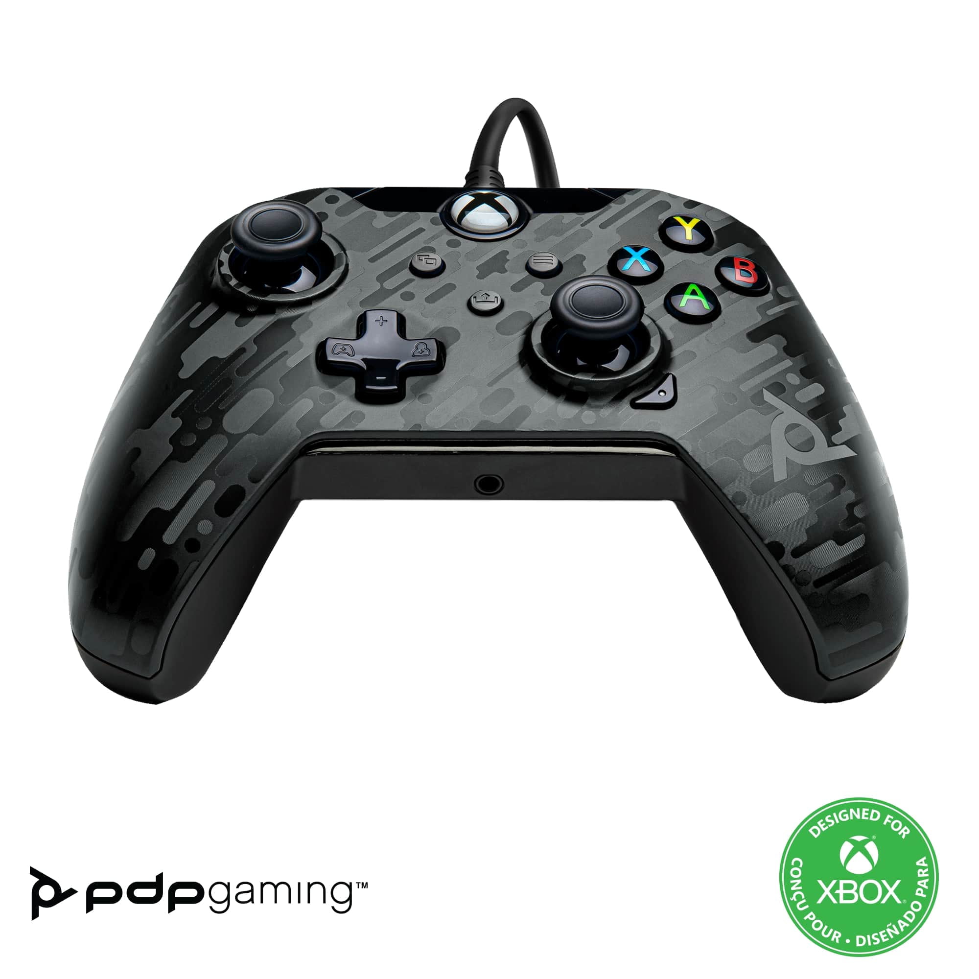 PDP Controlador Wired Fuse Black + 1 Month Gamepass