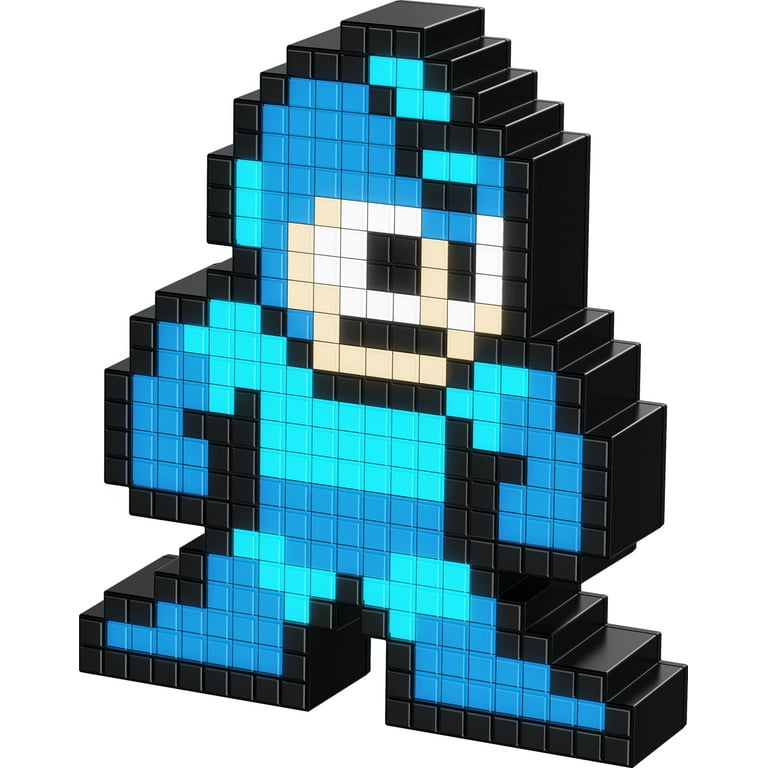 teal pixel man