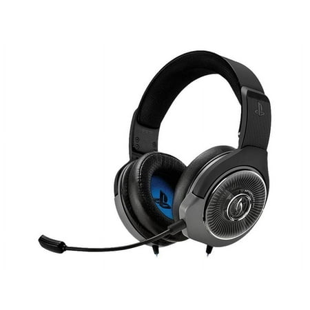 PDP PlayStation 4, Afterglow AG 6 Stereo Wired Headset, Black