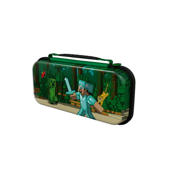 PDP REALMz™ Travel Case Plus for Nintendo Switch™, Minecraft Forest Battle