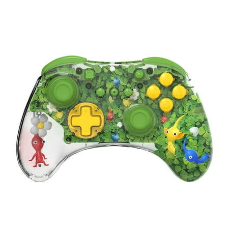 PDP - REALMz Wireless Controller for Nintendo Switch, Nintendo Switch - OLED Model - Pikmin Clover Patch