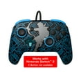 thumbnail interactive-video image 1 of PDP REMATCH Glow Wired Controller for Nintendo Switch™, Sheikah Shoot Glow in the Dark, 1 of 4