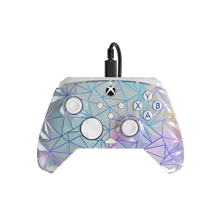 PDP Rematch Advanced Wired Controller for Xbox & Windows 10/11, Frosted Diamond