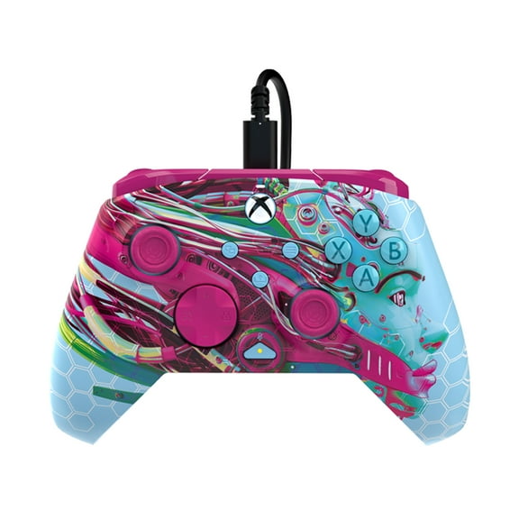 PDP Rematch Glow Advanced Wired Controller for Xbox & Windows 10/11, Android Dreams