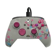 PDP Rematch Glow Advanced Wired Controller for Xbox & Windows 10/11, Cherry Blossom