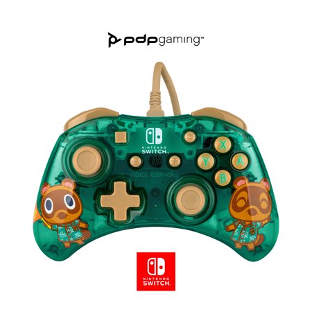 PDP Rock Candy™ Wired Controller: Timmy & Tommy Breezy Blue Nintendo Switch, Nintendo Switch (OLED Model)