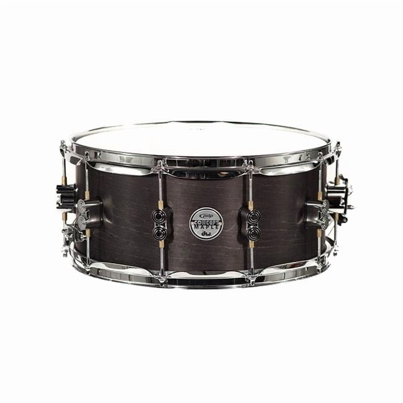 PDP Snare 6.5 x 14 Black Wax 10 Ply Maple - Walmart.com