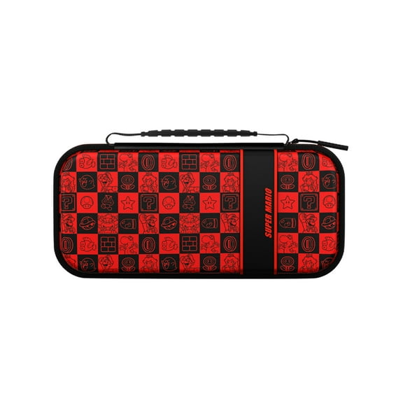 PDP Travel Case Plus GLOW For Nintendo Switch, Nintendo Switch Lite, Nintendo Switch - OLED Model, Super Icon