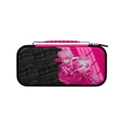 PDP Travel Case Plus GLOW For Nintendo Switch, Nintendo Switch Lite, Nintendo Switch - OLED Model, Grand Prix Peach