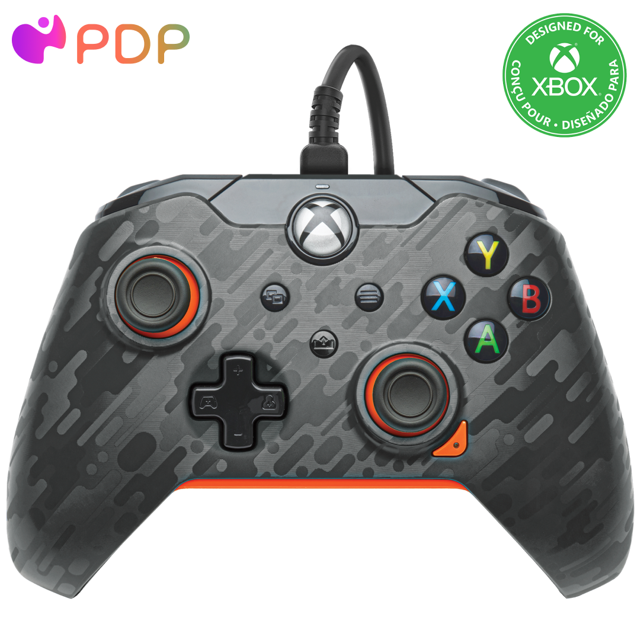 PDP Wired Controller Atomic Carbon Xbox Series XS, Xbox One, Xbox