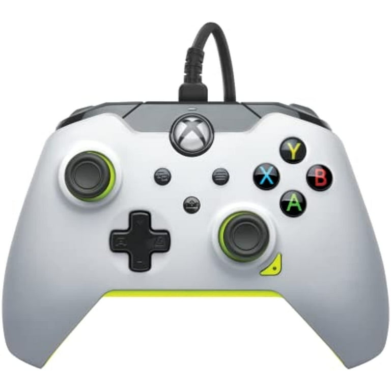 PDP Wired Controller Electric White for Xbox Series X S Gamepad Wired Video Game Controller Gaming Controller Xbox One Officially Licensed Xbox