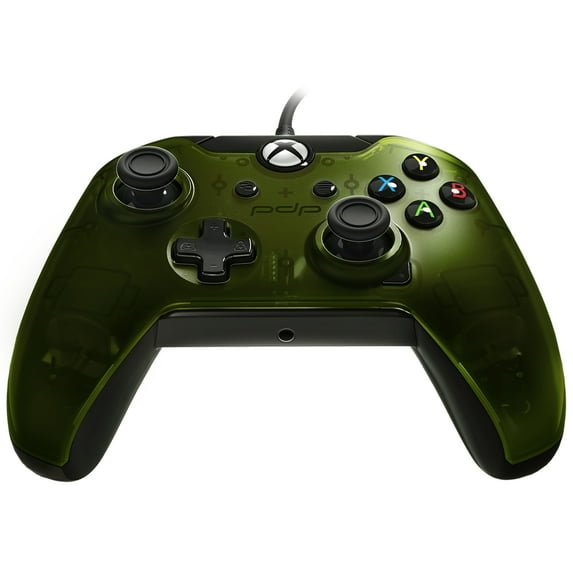 PDP Wired Controller for Xbox One, Xbox One X and Xbox One S, Verdant Green, 048-082-NA-GR