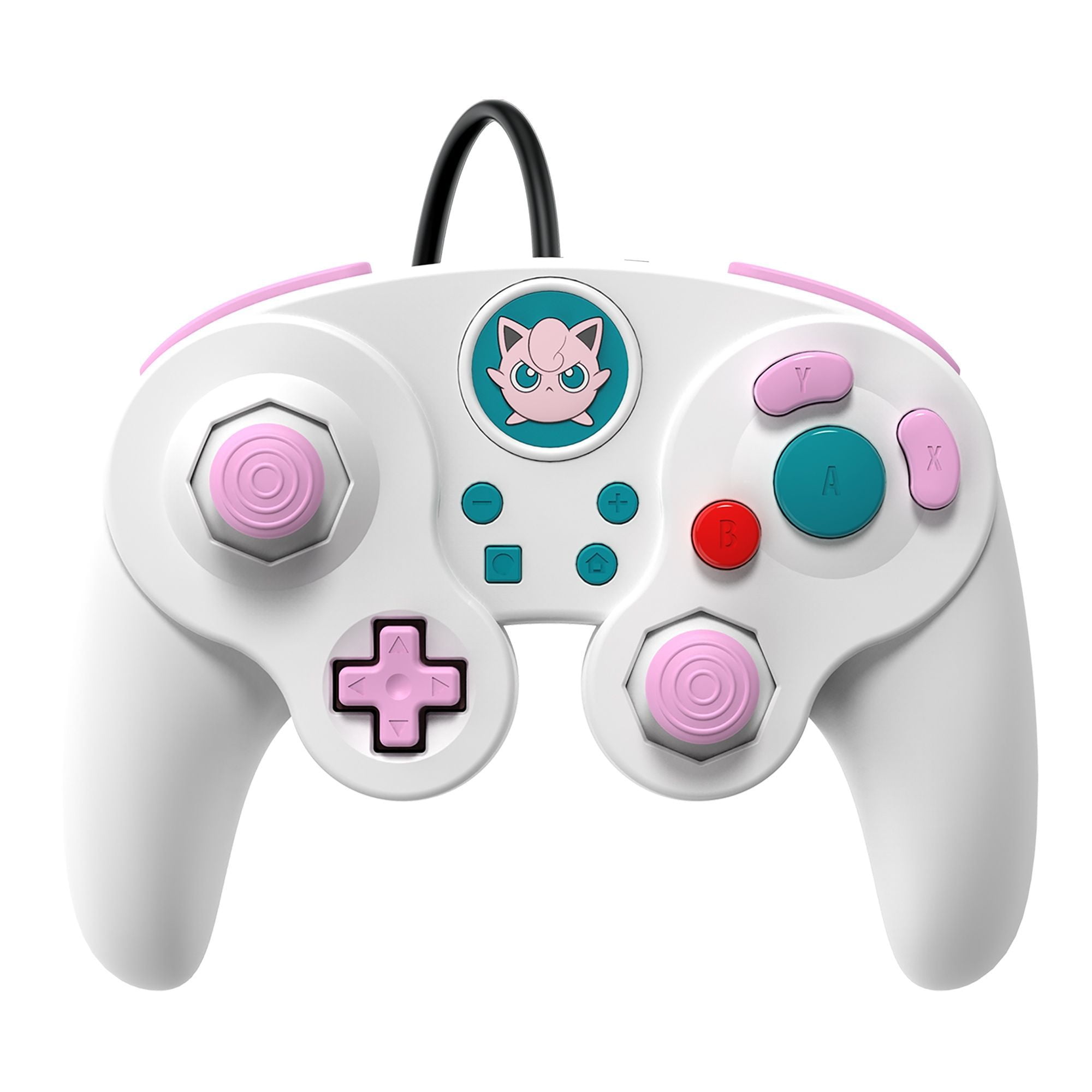 PDP Wired Fight Pad Pro Controller Gamepad for Nintendo Switch Jigglypuff Edition