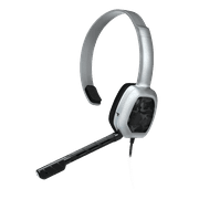 PDP Xbox One LVL 1 Chat Gaming Headset, Grey Headset, 048-040-NA-YCAM