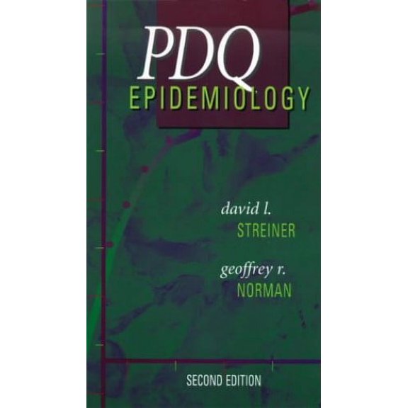 Pre-Owned PDQ Epidemiology (Paperback) 1550090771 9781550090772