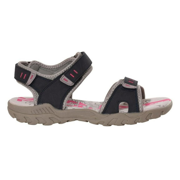 PDQ Womens Toggle & Touch Fastening Sports Sandals