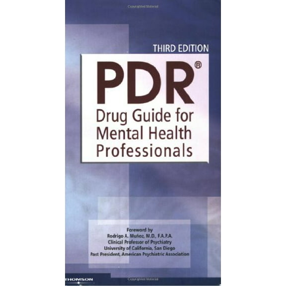 Pre-Owned PDR Drug Guide for Mental Health Professionals (Paperback) by Physicians Desk Reference