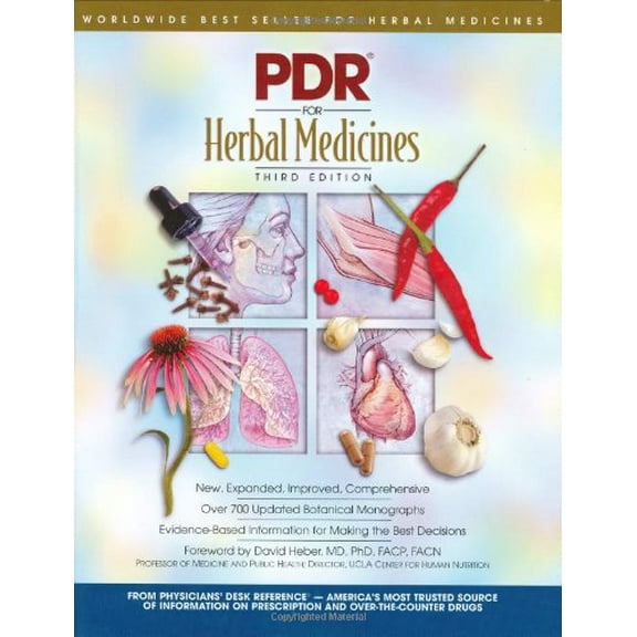 Pre-Owned PDR for Herbal Medicines (PHYSICIAN'S DESK REFERENCE (PDR) FOR HERBAL MEDICINES) (Hardcover) 1563635127 9781563635120