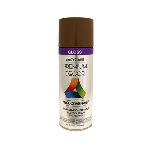 PDS46-AER Premium Decor Spray Paint, Majestic Oak Gloss, 12-oz. - Quantity 1