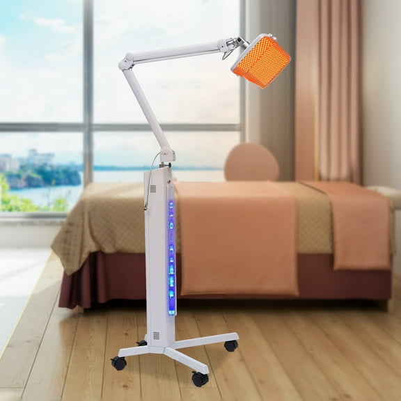 PDT Photon Bio-Light Therapy Facial Lamp with Red, Blue & Yellow LEDs  760 LEDs, 40mW Max Power for Skin Whitening, Allergy & Regeneration Treatment