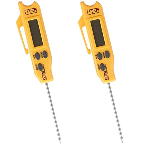 PDT650 Folding Pocket Digital Thermometer,Yellow (2)$$Tools