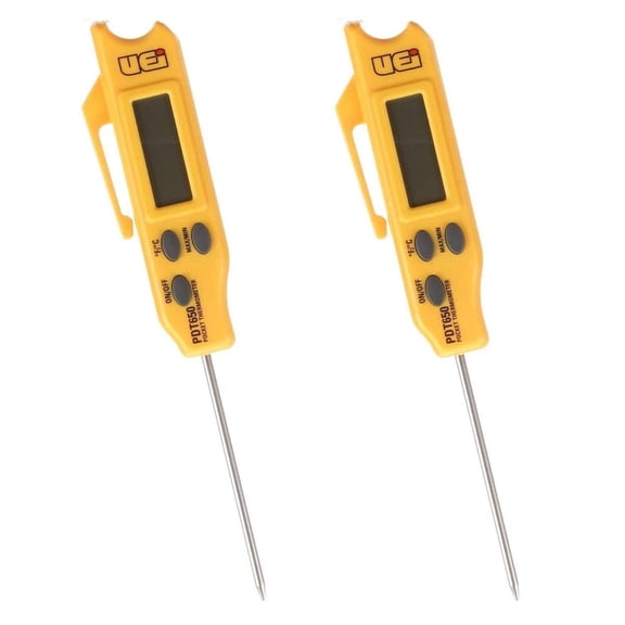 PDT650 Folding Pocket Digital Thermometer,Yellow (2)