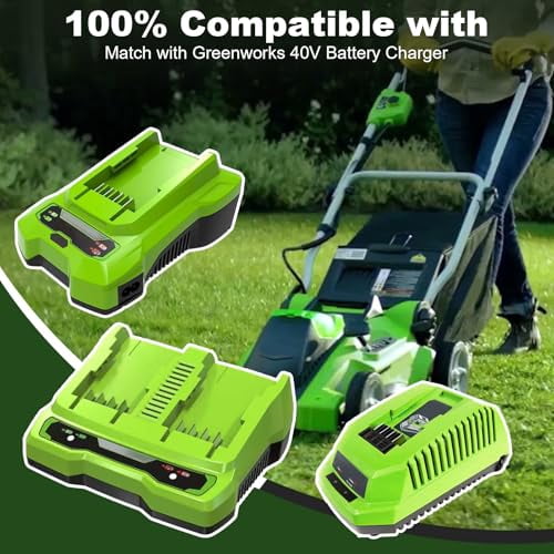 GreenWorks 40V Max GreenWorks Tuingereedschap accu Starterkit: 2x