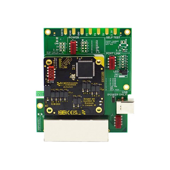 Brainboxes Pure Embedded Industrial Gigabit Ethernet Evaluation Kit PE415