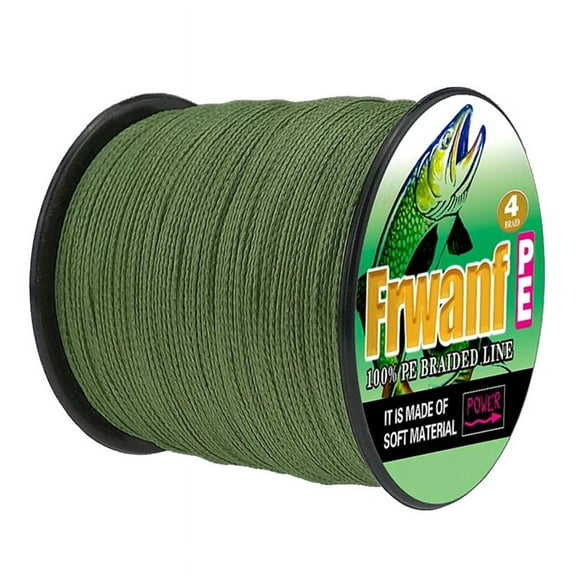 PE Braided Fishing Line 4 Strand 100M Super Strong Multifilament Thread for Carp Fishing Carp Lines 12Lb 2.0