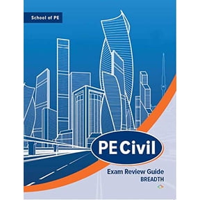 Pre-Owned PE Civil Exam Review Guide: Breadth (Hardcover) 1970105003 9781970105001