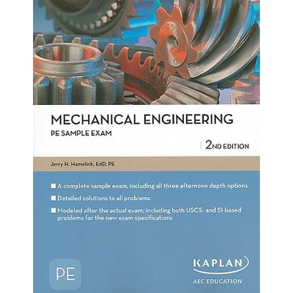 Pre-Owned PE Exam Preparation: Mechanical Engineering PE Sample Exam (Edition 2) (Paperback)
