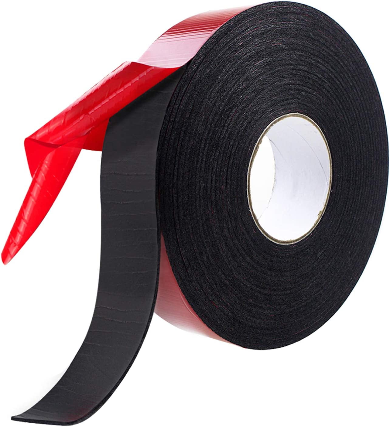 Magnetic Tape - Extra Magnetic Pull Strong 3M VHB Adhesive - Heavy Duty Thicker Magnet Strips - Flexible Flat Kitchen Magnets Sticky Wall Holder