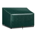 thumbnail image 1 of PE Multi-Person Bench Cover Waterproof Sunproof Dustproof Cover with Drawstring, 1 of 9