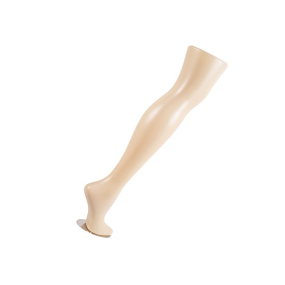 PE Plastic Display Stand Realistic Leg Form Display Tool Plastic Texture