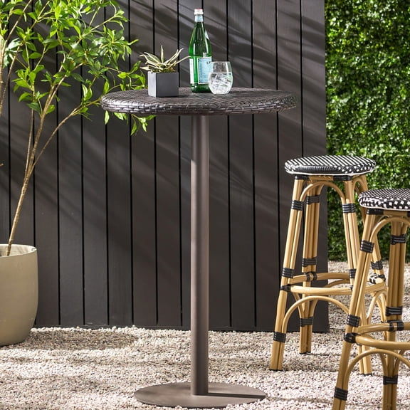 PE Rattan & Iron Structure - Made for Outdoor Use - Outdoor Play Area - Supply a Safe Place for Outdoor Toys