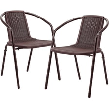 Pe Rattan Rattan Chairs for Patio and Garden