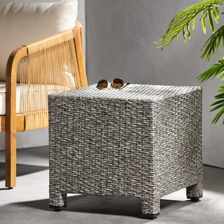 PE Rattan and Iron Product - Simple Cube - Outdoor Bar - Easy Setup