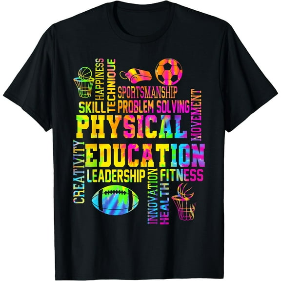 PE Teacher Team Physical Education Teacher Back To School T-Shirt for Men Women