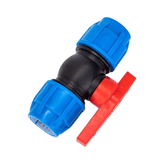 PE Union Pipe Fittings Quick Connector Valve Switch for 20mm 25mm 32mm 40mm 50mm Water Pipe Joint Valve for Residential
