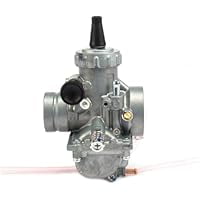 PE28 28mm Carburetor Replacement with Rubber Adapter, 125cc 140cc 150cc 160cc, Smooth Throttle Response