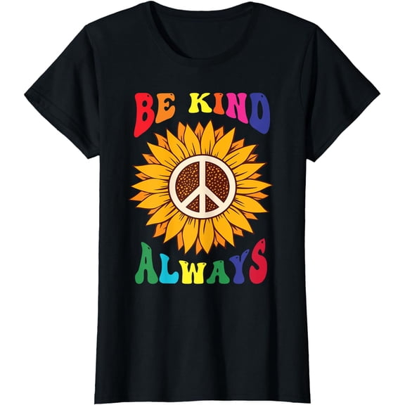 PEACE SIGN LOVE 60s 70s Tie Dye Hippie Halloween Costume T-Shirt