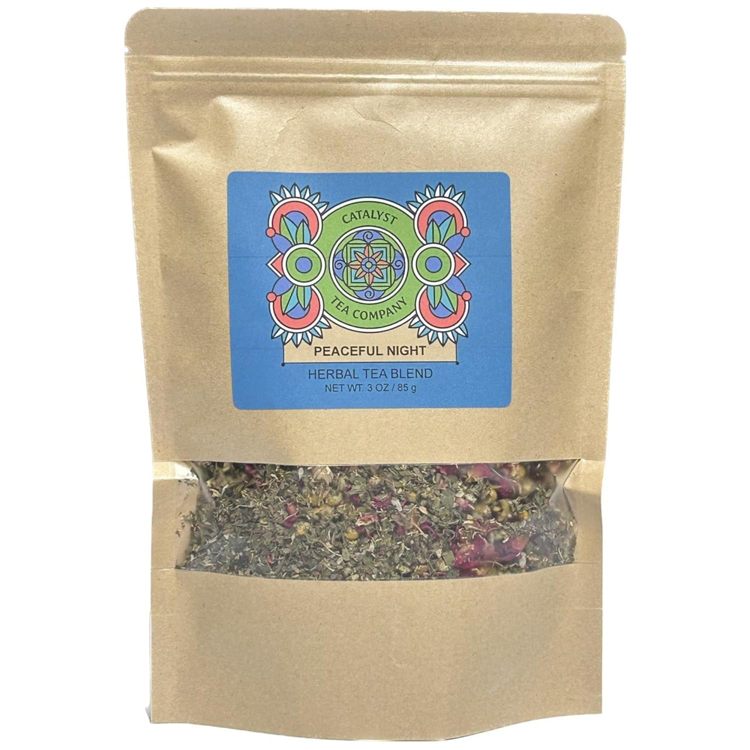 PEACEFUL NIGHT Blend with Chamomile, Peppermint & Valerian Root