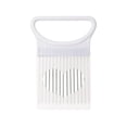 thumbnail image 1 of PEACNNG 1PC Stainless Steel Onion Needle Onion Holder Handheld Simple Slicer Fruit Vegetable Cutter Potato Kitchen Tool Bar Accessories, 1 of 5
