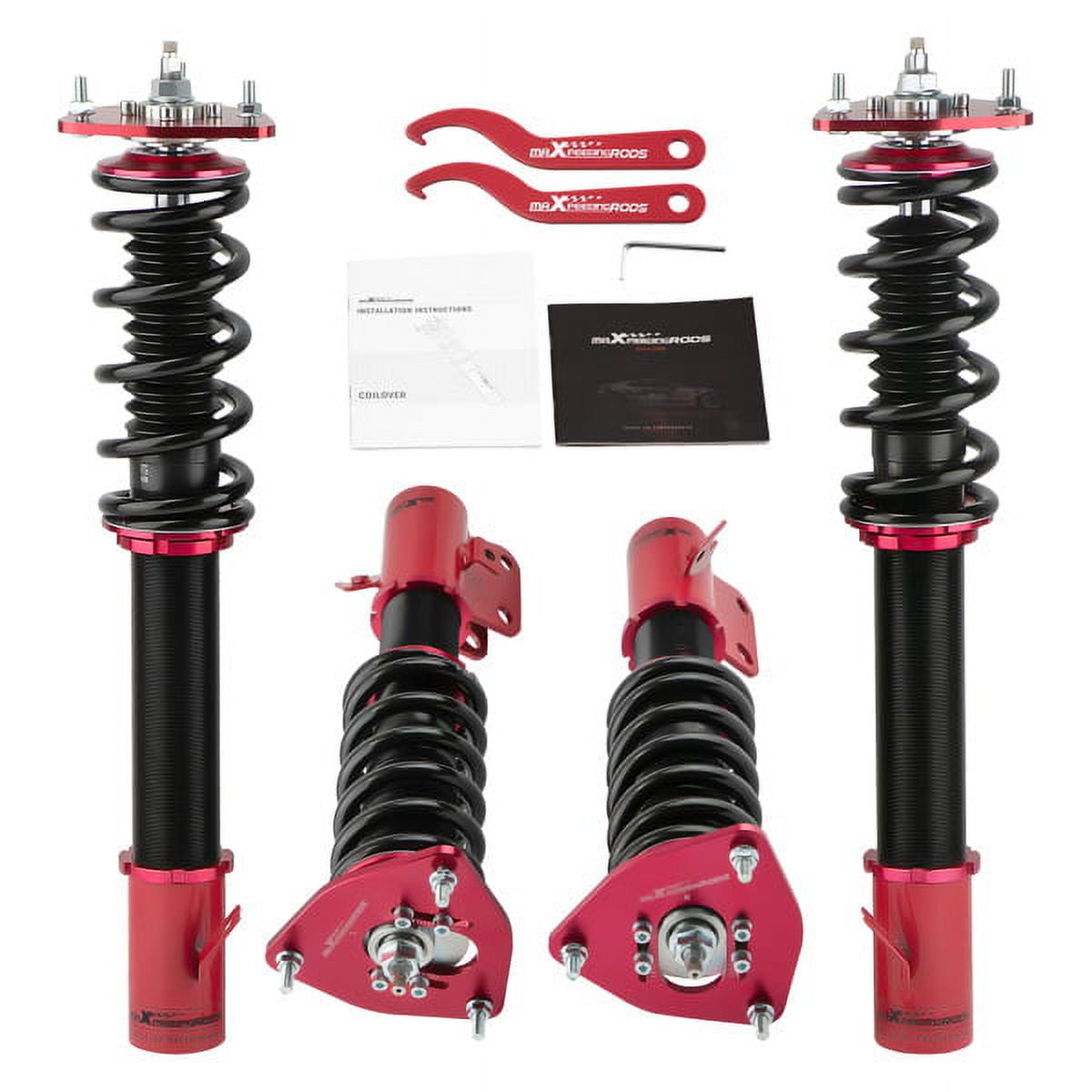 PEACNNG 24 Ways Adjustable Damper Coilover Kit For Subaru Impreza 0207