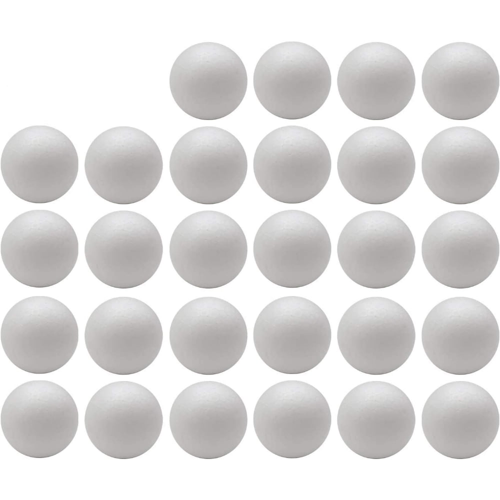 PEACNNG, Foam Balls for Crafts, 2 Inch Diameter, 28 Pack - Walmart.com