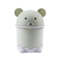 thumbnail image 1 of PEACNNG Adorable Panda Flip Top Trash Can - Cartoon Storage Solution for Bathroom and Household, 1 of 5