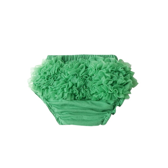 PEACNNG Baby Cotton Bloomers Panties, Ruffled Baby Panties 15 Colors Baby Diaper Coveralls Reborn Solid Silicone PP Short