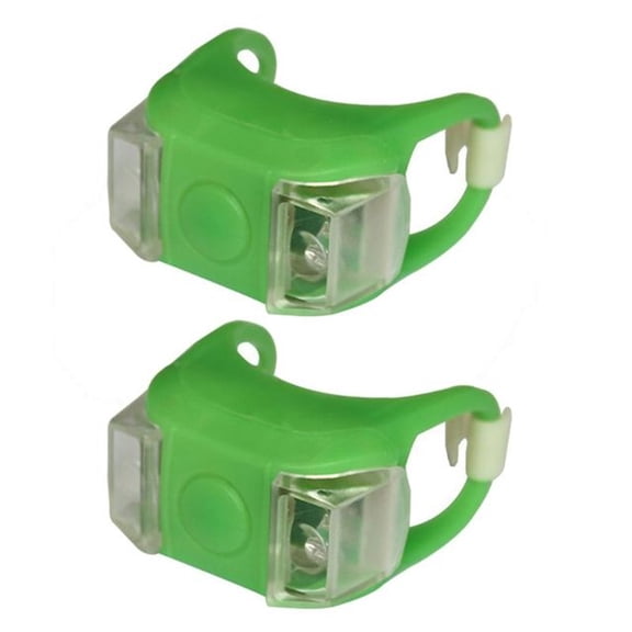 PEACNNG Baby Stroller Night Alarm Lights,2PCS Baby Stroller Night Light Waterproof Silicone Caution lamp Outdoor Security Safety Alert LED Flash