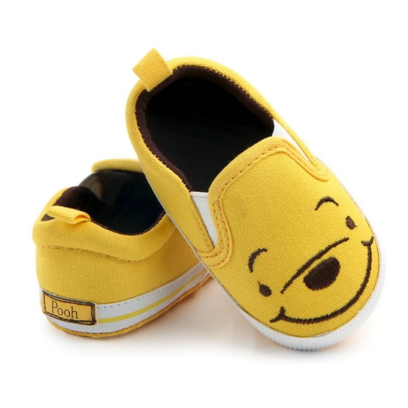 PEACNNG Cartoon Characters Canvas Soft Sole Baby Shoes Moccasins Newborn Girls Boys First Walkers Non-slip Toddlers Sneakers Crib shoes