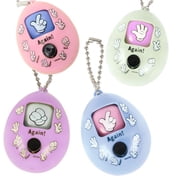 PEACNNG Family Game rock paper scissors face-changing twisted egg toy guessing box Toy keychain creative gift